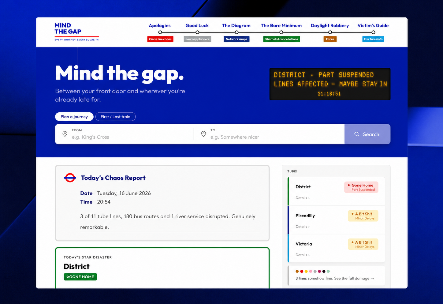 Mind the Gap